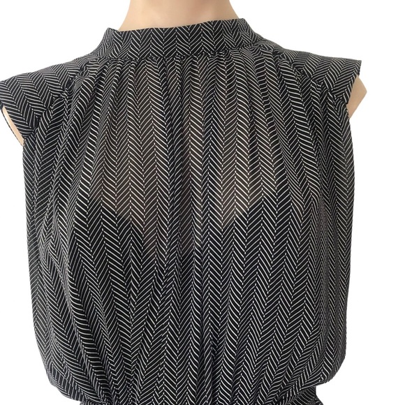 🌿 PORTMANS 🌿 New with tags sleeveless fit and flare dress with belt size 12 - Picture 2 of 10